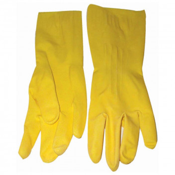 MATSAFE GLOVE LATEX HOUSEHOLD YELLOW SMALL