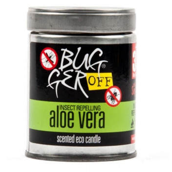 BUGGER OFF ALOE VERA ECO SCENTED CANDLE