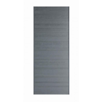 SWARTLAND HORIZONTAL SLATTED INTERIOR DOOR WOOD GREY 2032X813MM.