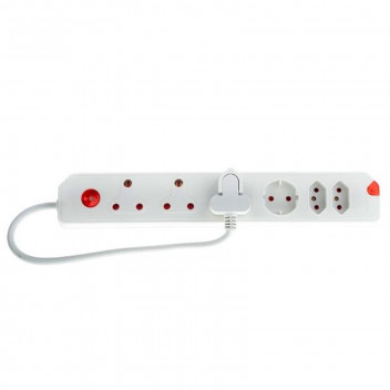 ELECTRICMATE 6WAY MULTIPLUG WITH OVERLOAD PROTECTION