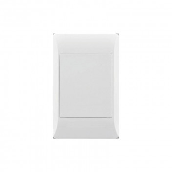 ELECTRICMATE WHITE COVER PLATE 50X100