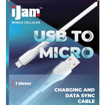 IJAM DATA CHARGER USB TO MICRO 1M CABLE