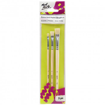 DISCOVER CRAFT BRUSHES 3 PIECE