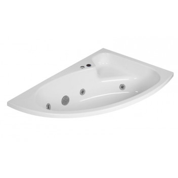 BATH SPA SALINA  15CSAR01WE   WHITE  6 JETS  RIGHT HAND HAND  1500X960