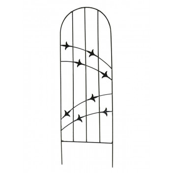 BLACK METAL SMALL ARROW TRELLIS