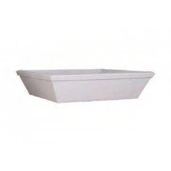 GARDEN SOLUTIONS LARGE SQUARE FIBRE CEMENT POND 910X910X220MM