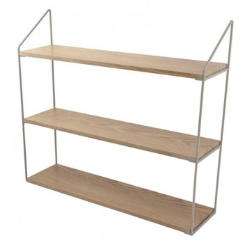 THREE TIER WALL SHELVES 60X15X54CM