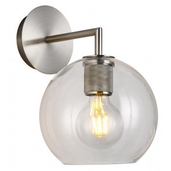 K LIGHT E27 TREND WALL LIGHT GLASS BALL SATIN GOLD