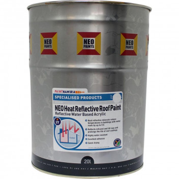 PAINT ROOF COOLROOF (LIGHT GREY) HEAT REFLECTIVE 20L NEO