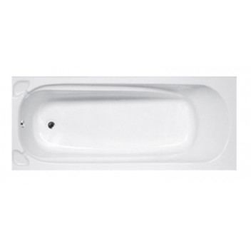 ARUBA WHITE BATH WITH HANDLES 1700X700X420MM