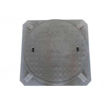 POLYMER HEAVY DUTY MANHOLE COVER AND FRAME 605MM 67KG