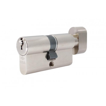 CYLINDER KNOB 60MM C3000 DOUBLE NICKEL 0N31207NBLST BURGLAR PLUS AUTO-