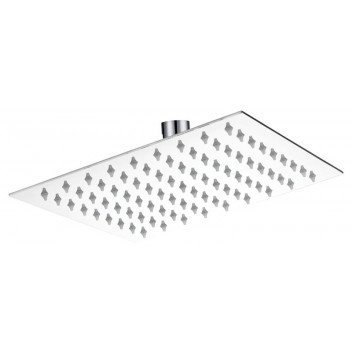 BREVIK SQUARE STAINLESS STEEL SHOWER ROSE 200MM