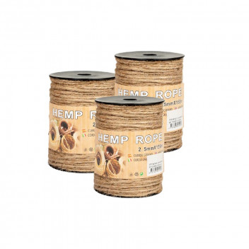 ROPE HEMP ON ROLL 2MMX220MM