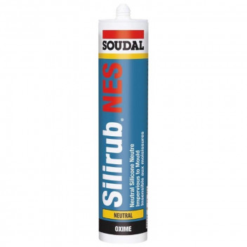 SOUDAL BLACK SILIRUB NO 5 SILICONE 300ML