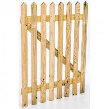 POLY YARD PREMIUM WOOD GATE 1.5HX0.9W 25MM