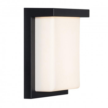 EUROLUX LONE BLACK OUTDOOR WALL LIGHT