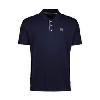 HI-TEC NAVY PIQUE POLO SHIRT LARGE