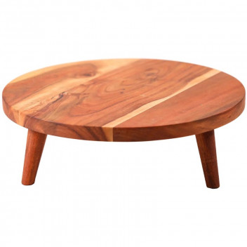 ACASIA ROUND BOARD WITH LEGS