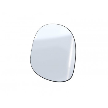ORO BLACK RIGHT ART FAMED MIRROR