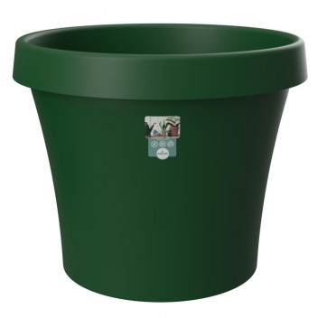 SEBOR DARK GREEN PLASTIC POT 40CM