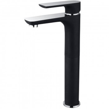 BIJIOU GENEVA BLACK LOMG BODY BASIN MIXER