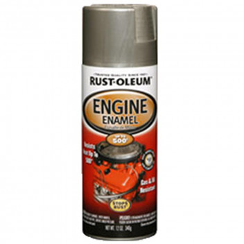 R-OLEUM AUTOMOTIVE ENGINE ENAMEL ALUMINIUM SPRAY PAINT 312G