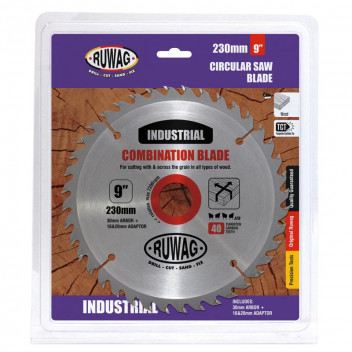 RUWAG 230MM STANDARD CIRCULAR SAW BLADE Z24