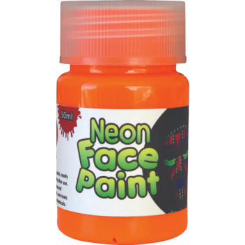 NEON ORANGE CRAFT FACE PAINT