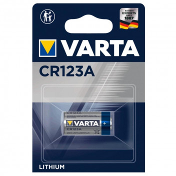 VARTA LITHIUM PROFESSIONAL BATTERY CR123A 1PACK