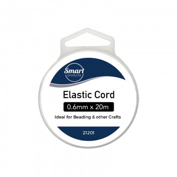 SMART PRODUCTS CRAFT BEAD ELASTIC 0.6MMX20M