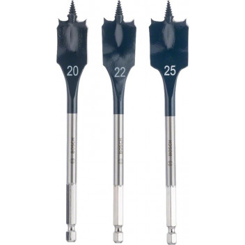 SELF CUT SPEED SPADE BIT SET 20/22/25 MM