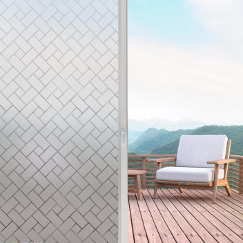 FROSTED LATTICE WINDOW FILM 2000X450