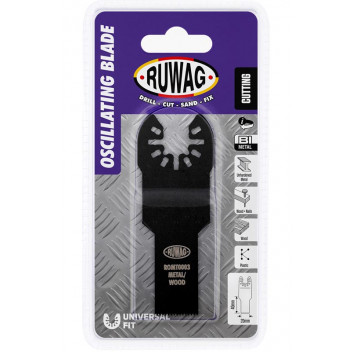 BLADE OSCILLATING MULTI-TOOL  ROMT0003 STRAIGHT WOOD/METAL 20MM  RUWAG