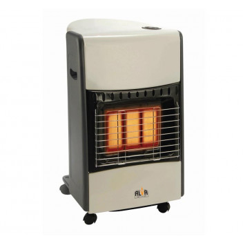 ALVA BLACK 3PANEL GAS HEATER