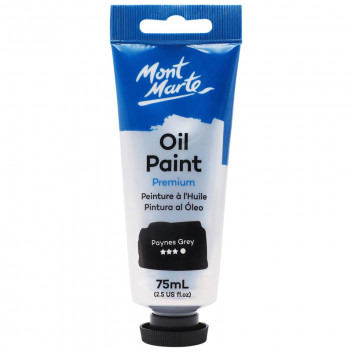OIL CRAFT PAINT PAYNES GREY 75ML TUBE