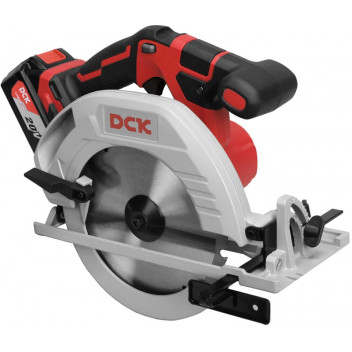 DCK 20V 185MM CORDLESS CIRCULAR SAW KIT 4.0AH BATTERY + CHARGER