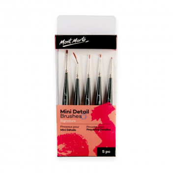DETAIL LINER CRAFT BRUSH 5 PIECE
