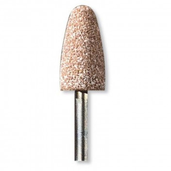 STONE GRIND B/NOSE ALU-OXIDE 9.5MM DREMEL