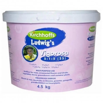 LUDWIGS VIGOROSA FERTILIZER 5:1:5 4.5KG