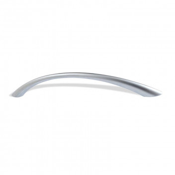 FIT HANDLE WHALEBONE SATIN CHROME128MM