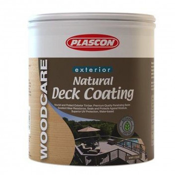 PLASCON CLEAR WOODCARE SOLVENT BASED DECK COATING 5L