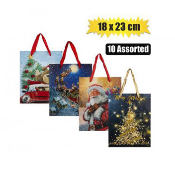 MEDIUM GIFT BAG 16X23CM 3PACK