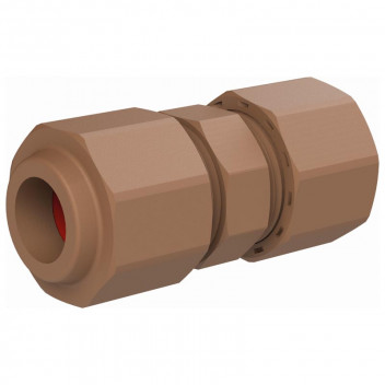 UNITWIST CXC STRAIGHT COUPLER 15MM