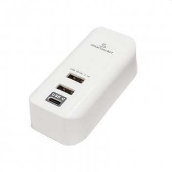 SMART SOCKET  USB A TYPE AND USB C TYPE