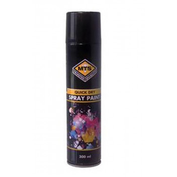 PAINT SPRAY MTS1891 ENGINE ENAMEL BLACK 300ML MTS