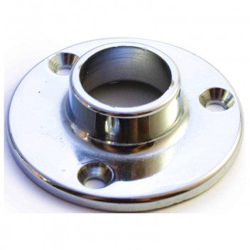 SAFETOP BRACKET FLANGE CHROME PLATED 25MM