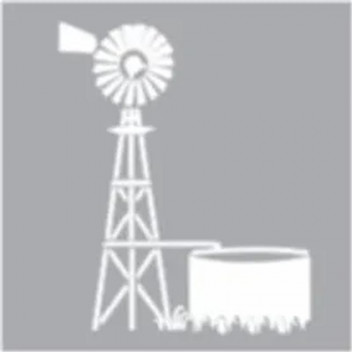 MILL AND DAM STENCIL