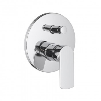 BIJIOU CHROME SAVOLE CONCEALED DIVERTER BATH AND SHOWER MIXER