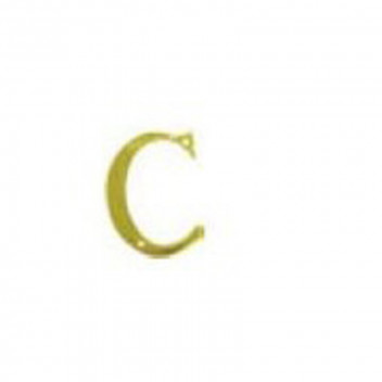EUROBRASS BRASS C LETTER 75MM